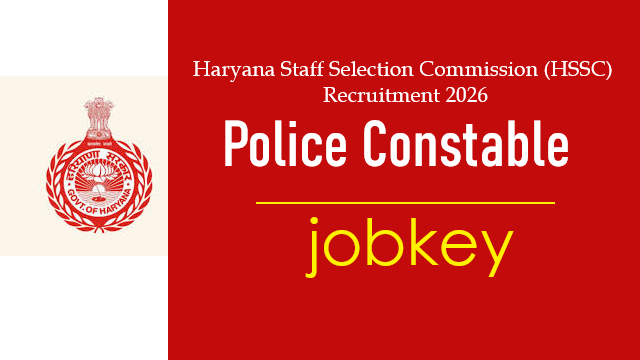 Haryana Police Constable Online Form 2026-jobkey